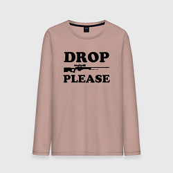 Мужской лонгслив Drop Please