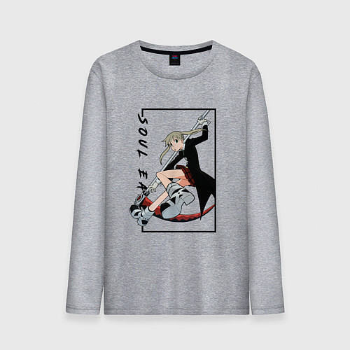 Мужской лонгслив Моя геройская академия / Меланж – фото 1