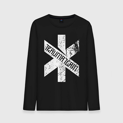 Мужской лонгслив TRAUMA TEAM Cyberpunk 2077 / Черный – фото 1