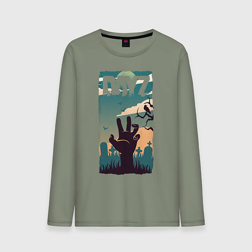 Мужской лонгслив DAYZ ДЕЙЗИ Z / Авокадо – фото 1