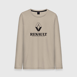 Мужской лонгслив Renault Logo Рено логотип