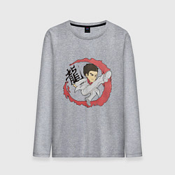 Мужской лонгслив Удар Казумо