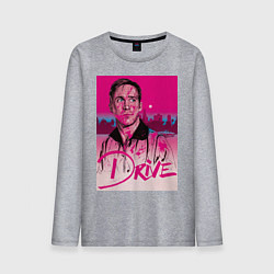 Мужской лонгслив Драйв фильм