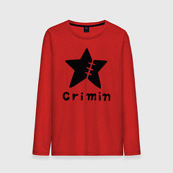 Лонгслив хлопковый мужской Crimin бренд One Piece, цвет: красный