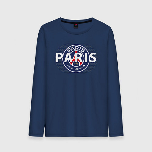 Мужской лонгслив PSG Core Wordmark Graphic New 202223 / Тёмно-синий – фото 1