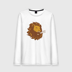 Мужской лонгслив Lion Rawr