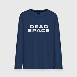 Лонгслив хлопковый мужской Dead Space, цвет: тёмно-синий