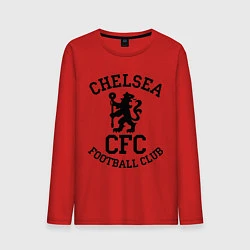 Лонгслив хлопковый мужской Chelsea CFC, цвет: красный