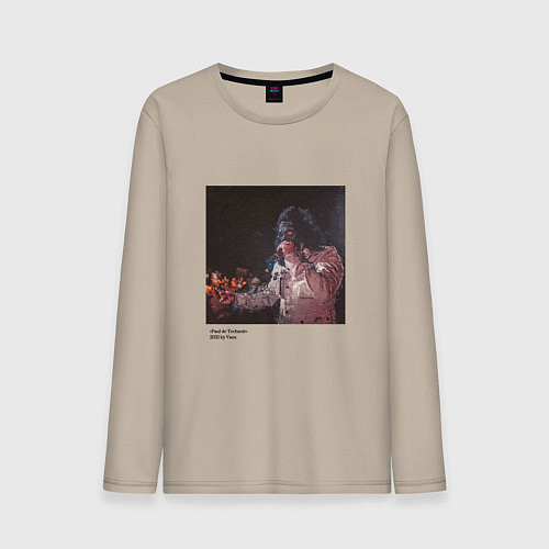 Мужской лонгслив Paul de Technoir / Миндальный – фото 1
