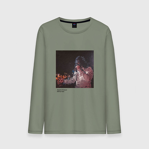Мужской лонгслив Paul de Technoir / Авокадо – фото 1