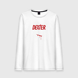 Мужской лонгслив Декстер порез кровь