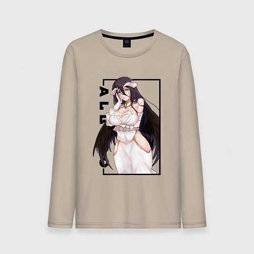 Мужской лонгслив Альбедо Albedo Повелитель / Миндальный – фото 1