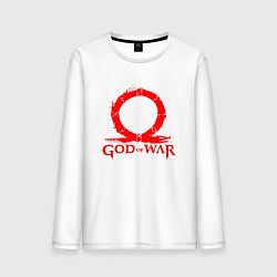 Мужской лонгслив GOD OF WAR RED LOGO RAGNAROK