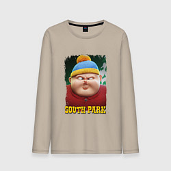 Мужской лонгслив Eric Cartman 3D South Park