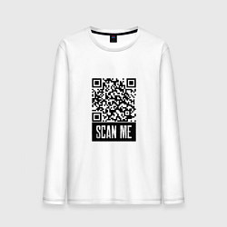 Мужской лонгслив QR Scan