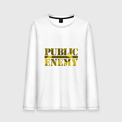 Мужской лонгслив Public Enemy Rap