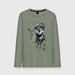 Мужской лонгслив Skeleton dude