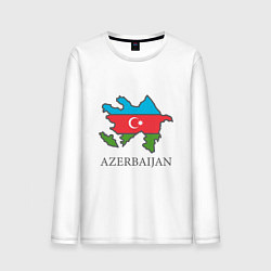 Мужской лонгслив Map Azerbaijan