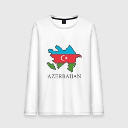 Мужской лонгслив Map Azerbaijan