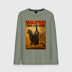 Мужской лонгслив Разыскивается Кот