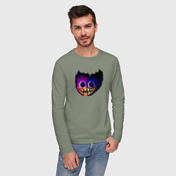 Лонгслив хлопковый мужской Хаги Ваги 2022 New топ, цвет: авокадо — фото 2