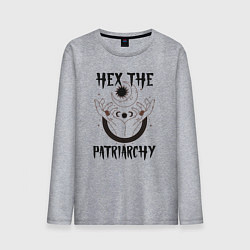 Мужской лонгслив Hex the patriarchy