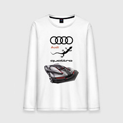 Мужской лонгслив Audi quattro Concept Design