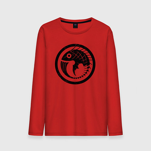 Мужской лонгслив Гамма-5 / Красный – фото 1