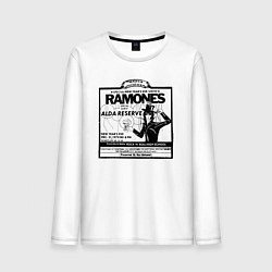 Мужской лонгслив Live at the Palladium, NY - Ramones