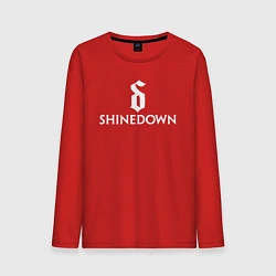 Мужской лонгслив Shinedown логотип с эмблемой