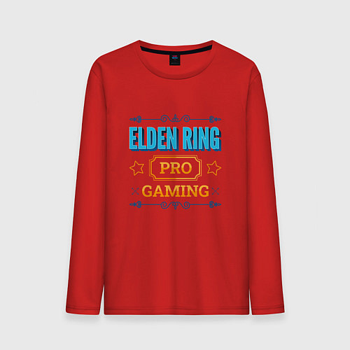 Мужской лонгслив Игра Elden Ring PRO Gaming / Красный – фото 1