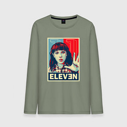 Мужской лонгслив Stranger Things Eleven