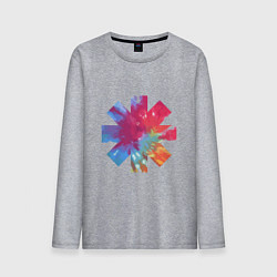 Лонгслив хлопковый мужской RHCP Color, цвет: меланж