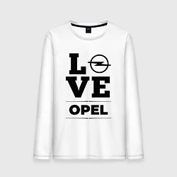 Мужской лонгслив Opel Love Classic
