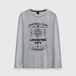 Мужской лонгслив Leicester City: Football Club Number 1 Legendary