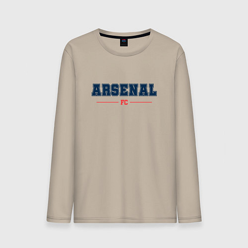 Мужской лонгслив Arsenal FC Classic / Миндальный – фото 1