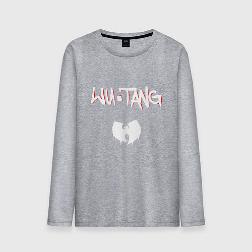 Мужской лонгслив Ву-Тэнг Клэн / Меланж – фото 1