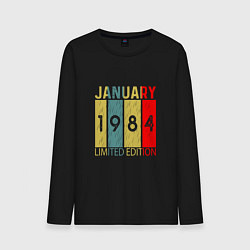 Мужской лонгслив 1984 - Январь