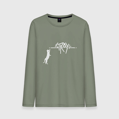 Мужской лонгслив Stray Street / Авокадо – фото 1