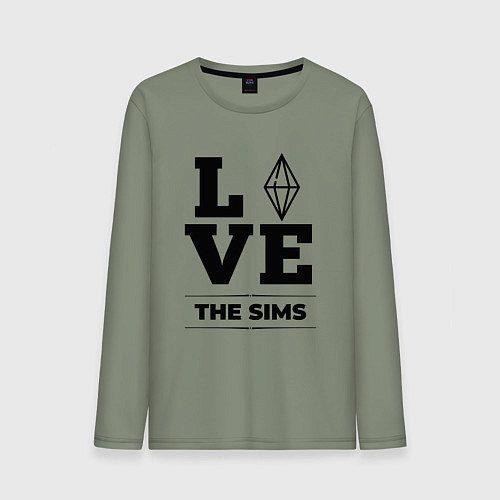 Мужской лонгслив The Sims love classic / Авокадо – фото 1