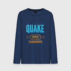 Мужской лонгслив Игра Quake pro gaming