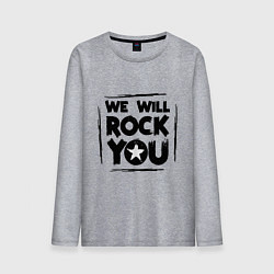 Мужской лонгслив We rock you