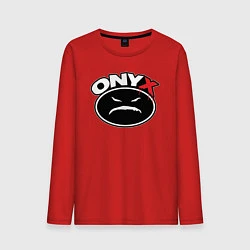 Мужской лонгслив Onyx - black logo
