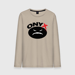 Мужской лонгслив Onyx logo black
