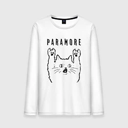 Мужской лонгслив Paramore - rock cat