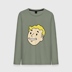 Мужской лонгслив Vault boy head