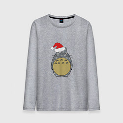 Мужской лонгслив Totoro Santa