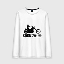 Мужской лонгслив Born to be wild