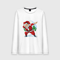 Мужской лонгслив Dabbing Santa day