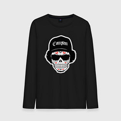Лонгслив хлопковый мужской Compton Eazy-E, цвет: черный